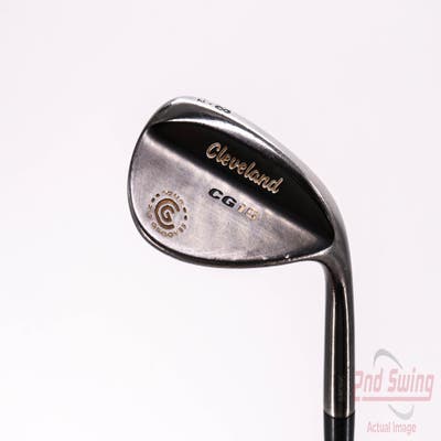 Cleveland CG15 Black Pearl Wedge Lob LW 58° 12 Deg Bounce Stock Steel Shaft Steel Wedge Flex Right Handed 35.75in