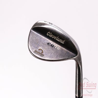 Cleveland CG15 Black Pearl Wedge Lob LW 58° 12 Deg Bounce Cleveland Traction Wedge Steel Wedge Flex Right Handed 35.75in