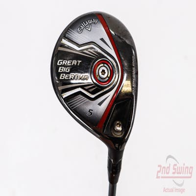 Callaway 2015 Great Big Bertha Fairway Wood 5 Wood 5W 18° MRC Kuro Kage Black TiNi 50 Graphite Senior Right Handed 42.5in