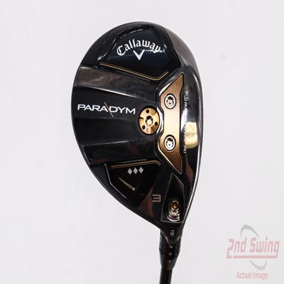 Callaway Paradym Triple Diamond Fairway Wood 3 Wood 3W 15° PX HZRDUS Smoke Black RDX 70 Graphite Stiff Right Handed 43.0in