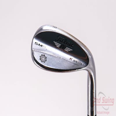 Titleist Vokey SM6 Tour Chrome Wedge Lob LW 58° 12 Deg Bounce K Grind FST KBS Tour 90 Steel Stiff Right Handed 35.0in