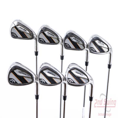 Callaway Mavrik Iron Set 5-PW AW True Temper Elevate 95 Steel Regular Right Handed 38.5in