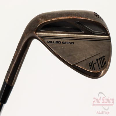 TaylorMade Milled Grind HI-TOE 3 Copper Wedge Lob LW 58° 13 Deg Bounce FST KBS Hi-Rev 2.0 115 Steel Wedge Flex Left Handed 35.0in