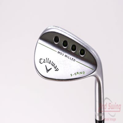 Callaway MD3 Milled Chrome S-Grind Wedge Gap GW 52° 10 Deg Bounce S Grind Callaway Stock Steel Steel Wedge Flex Right Handed 35.25in