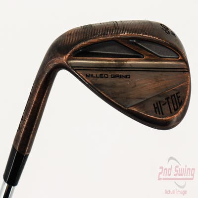 TaylorMade Milled Grind HI-TOE 3 Copper Wedge Lob LW 60° 10 Deg Bounce FST KBS Hi-Rev 2.0 115 Steel Wedge Flex Left Handed 35.0in