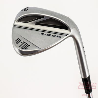 TaylorMade Milled Grind HI-TOE 3 Chrome Wedge Lob LW 58° 10 Deg Bounce FST KBS Hi-Rev 2.0 115 Steel Wedge Flex Right Handed 35.0in