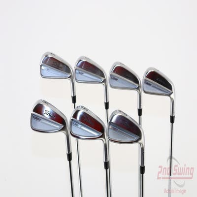 Mint Titleist 2023 T150 Iron Set 4-PW Project X 6.0 Steel Stiff Right Handed 38.0in