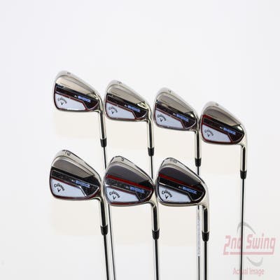 Mint Callaway Paradym Ai Smoke Iron Set 5-PW GW True Temper Elevate MPH 95 Steel Regular Right Handed 38.5in