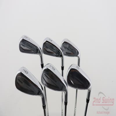 Mint Titleist 2023 T350 Iron Set 6-PW GW True Temper AMT Red S300 Steel Stiff Right Handed 38.0in