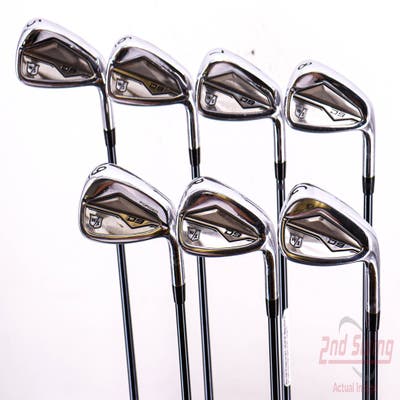 Wilson Staff D9 Forged Iron Set 5-PW GW UST Mamiya Recoil 75 Dart Graphite Senior Right Handed 38.25in