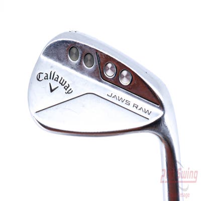 Callaway Jaws Raw Chrome Wedge Gap GW 50° 10 Deg Bounce S Grind Dynamic Gold Spinner TI Steel Wedge Flex Right Handed 35.25in