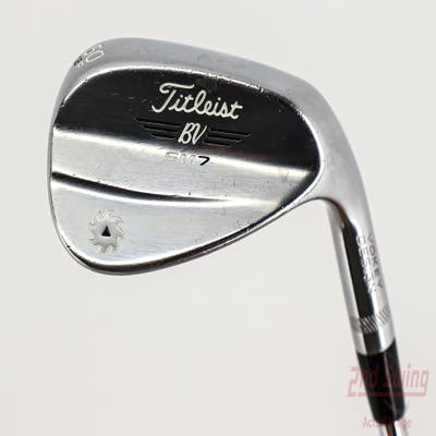 Titleist Vokey SM7 Tour Chrome Wedge Gap GW 50° 8 Deg Bounce F Grind Stock Steel Shaft Steel Wedge Flex Right Handed 35.75in