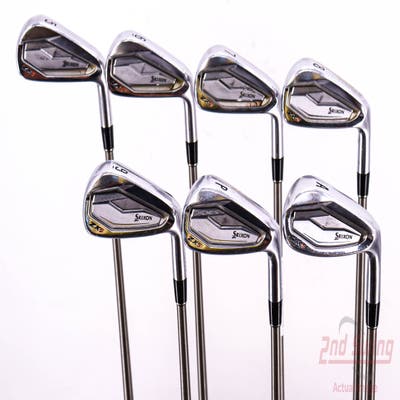 Srixon ZX5 Iron Set 5-PW Aerotech SteelFiber i95 Graphite Stiff Right Handed 38.5in