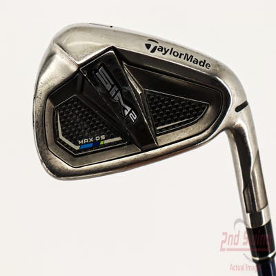 TaylorMade SIM2 MAX OS Single Iron 7 Iron Fujikura Ventus Blue 6 Graphite Regular Right Handed 37.5in