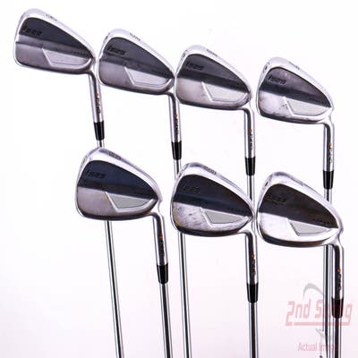 Ping i525 Iron Set 4-PW Project X IO 6.0 Steel Stiff Right Handed Orange Dot 38.5in