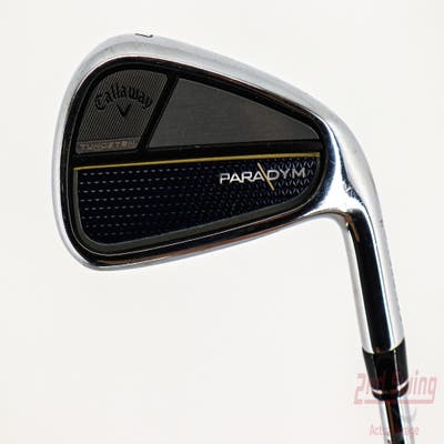 Callaway Paradym Single Iron 7 Iron True Temper Elevate MPH 95 Steel Stiff Right Handed 36.75in