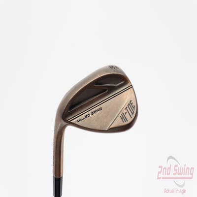 TaylorMade Milled Grind HI-TOE 3 Copper Wedge Gap GW 50° 9 Deg Bounce M Grind FST KBS Hi-Rev 2.0 115 Steel Wedge Flex Left Handed 35.5in