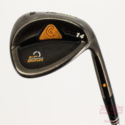 Cleveland CG14 Gunmetal Wedge Sand SW 56° 11 Deg Bounce Cleveland Traction Wedge Steel Wedge Flex Right Handed 35.5in