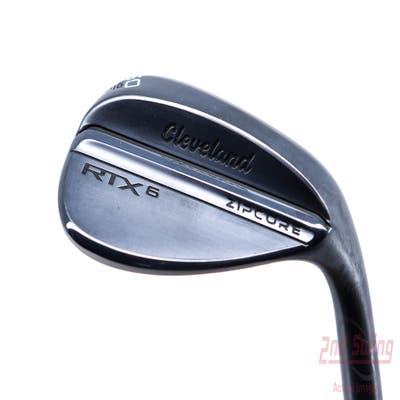 Mint Cleveland RTX 6 ZipCore Black Satin Wedge Lob LW 60° 10 Deg Bounce Dynamic Gold Spinner TI Steel Wedge Flex Right Handed 35.0in