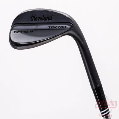 Cleveland RTX 6 ZipCore Black Satin Wedge Sand SW 56° 10 Deg Bounce Dynamic Gold Spinner TI Steel Wedge Flex Right Handed 35.5in