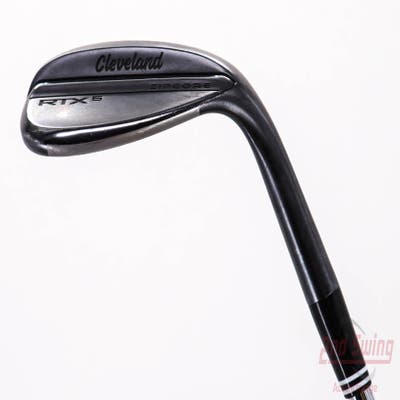 Mint Cleveland RTX 6 ZipCore Black Satin Wedge Gap GW 60° 6 Deg Bounce Low Dynamic Gold Spinner TI Steel Wedge Flex Right Handed 35.75in