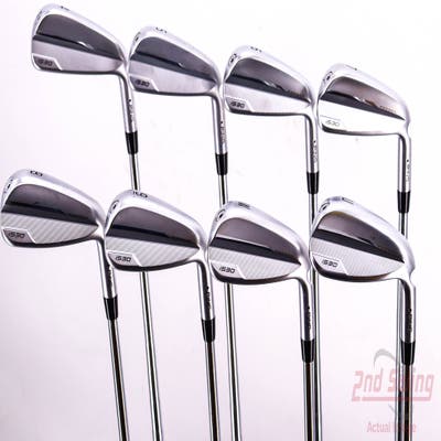 Ping i530 Iron Set 4-PW FST KBS Tour-V Steel X-Stiff Right Handed Black Dot 38.25in