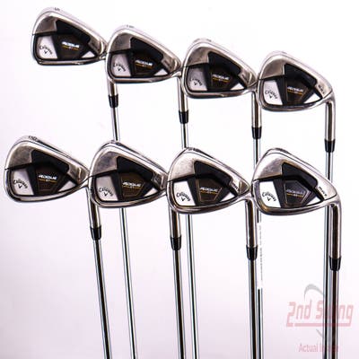 Callaway Rogue ST Max Iron Set 5-PW AW GW True Temper Elevate MPH 95 Steel Regular Right Handed 38.0in