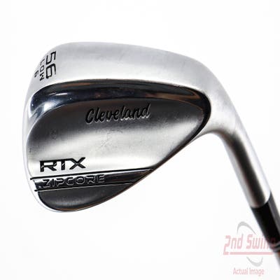 Cleveland RTX ZipCore Tour Satin Wedge Sand SW 56° 6 Deg Bounce Low Dynamic Gold Spinner TI Steel Wedge Flex Right Handed 35.5in