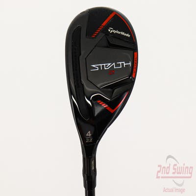 Mint TaylorMade Stealth 2 Rescue Hybrid 4 Hybrid 22° Fujikura Ventus Red TR 6 Graphite Regular Left Handed 40.5in