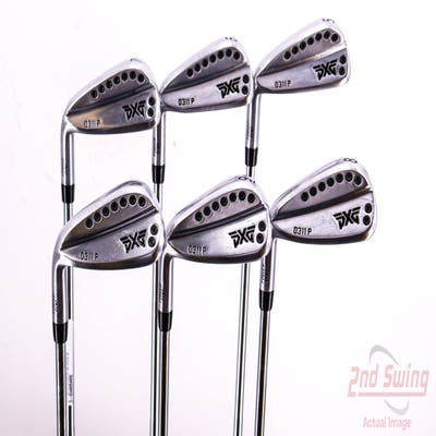 PXG 0311 P GEN2 Chrome Iron Set 5-PW True Temper Elevate MPH 95 Steel Stiff Left Handed 38.25in