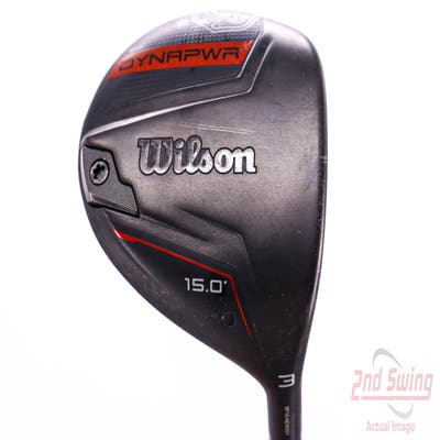 Wilson Staff Dynapwr Fairway Wood 3 Wood 3W 15° Grafalloy ProLaunch Blue 65 Graphite Stiff Right Handed 43.5in