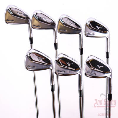 Mizuno Pro 221 Iron Set 4-PW Project X Rifle 6.5 Steel X-Stiff Right Handed 38.25in