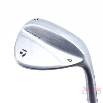 Mint TaylorMade Milled Grind 4 Chrome Wedge Lob LW 60° 10 Deg Bounce Dynamic Gold Tour Issue 115 Steel Wedge Flex Right Handed 35.0in