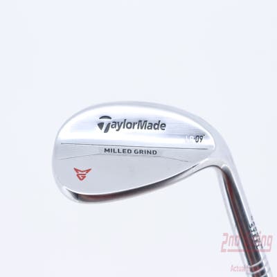 TaylorMade Milled Grind Satin Chrome Wedge Lob LW 60° 9 Deg Bounce FST KBS Tour C-Taper 120 Steel Stiff Right Handed 35.0in