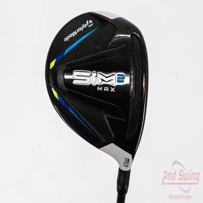 TaylorMade SIM2 MAX Fairway Wood 3 Wood 3W 15° Fujikura Ventus Blue 5 Graphite Regular Right Handed 43.25in