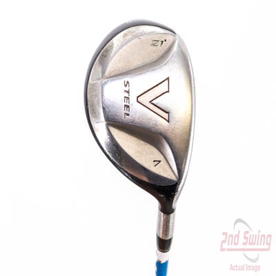 TaylorMade V Steel Fairway Wood 7 Wood 7W 21° TM M.A.S.2 Graphite Regular Right Handed 42.0in