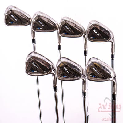 TaylorMade SIM2 MAX Iron Set 5-PW AW FST KBS MAX 85 MT Steel Regular Right Handed 38.5in