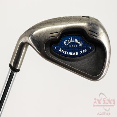 Callaway X-16 Single Iron 4 Iron Callaway X-16 Steel Steel Stiff Left Handed 38.75in