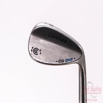 Cleveland CG ONE Wedge Lob LW 58° 10 Deg Bounce Stock Steel Shaft Steel Wedge Flex Right Handed 35.25in