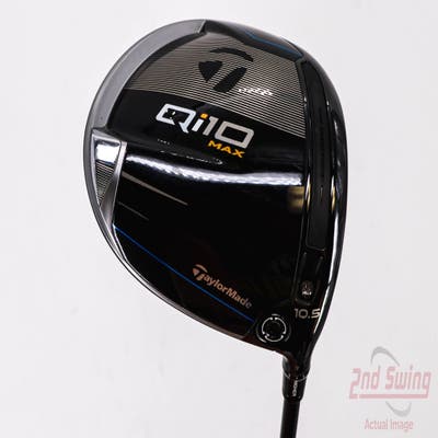 Mint TaylorMade Qi10 MAX Driver 10.5° Graphite Design Tour AD CQ-6 Graphite Stiff Right Handed 45.5in