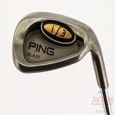 Ping i3 Blade Wedge Lob LW Stock Steel Shaft Steel Stiff Right Handed Blue Dot 35.0in