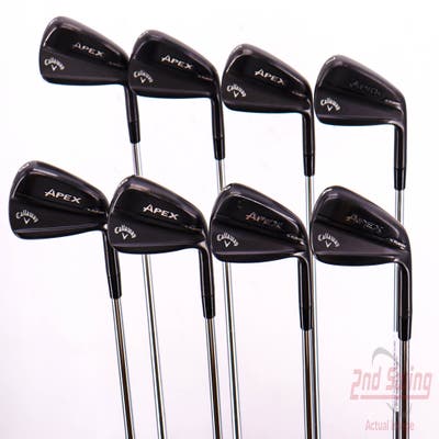 Callaway Apex TiFusion Iron Set 4-PW AW FST KBS Tour Steel X-Stiff Right Handed 39.0in