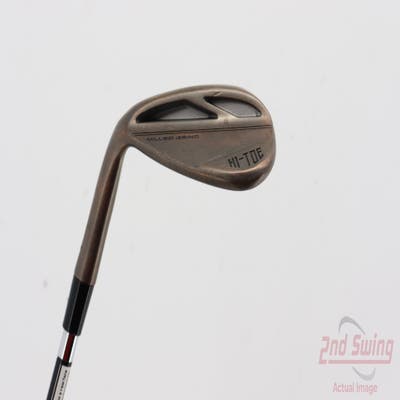 TaylorMade Milled Grind HI-TOE 3 Copper Wedge Lob LW 60° 13 Deg Bounce FST KBS Hi-Rev 2.0 115 Steel Wedge Flex Left Handed 35.0in