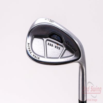 Cleveland 588 RTX CB Satin Chrome Wedge Sand SW 56° 14 Deg Bounce True Temper Dynamic Gold Steel Wedge Flex Right Handed 35.75in