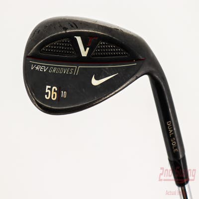 Nike Victory Red V-Rev Black Satin Wedge Sand SW 56° 10 Deg Bounce True Temper Dynamic Gold S400 Steel Stiff Right Handed 35.5in