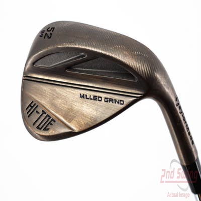 TaylorMade Milled Grind HI-TOE 3 Copper Wedge Gap GW 52° 9 Deg Bounce FST KBS Hi-Rev 2.0 115 Steel Wedge Flex Right Handed 35.5in