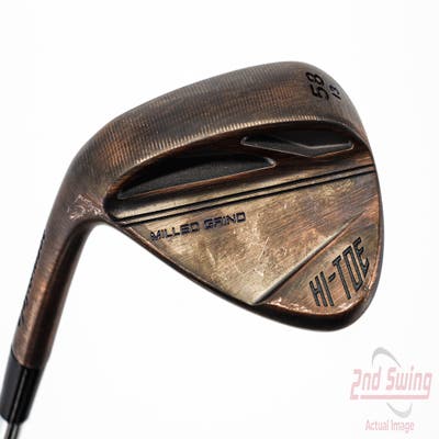 TaylorMade Milled Grind HI-TOE 3 Copper Wedge Lob LW 58° 13 Deg Bounce FST KBS Hi-Rev 2.0 115 Steel Wedge Flex Left Handed 35.0in