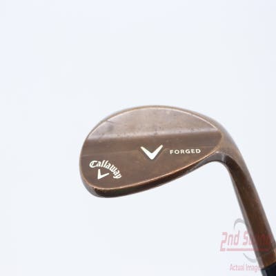 Callaway 2012 Forged Copper Wedge Gap GW 52° 10 Deg Bounce Stock Steel Shaft Steel Wedge Flex Right Handed 35.5in