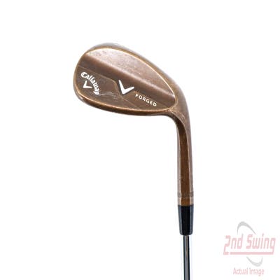 Callaway 2012 Forged Copper Wedge Sand SW 56° 11 Deg Bounce Stock Steel Shaft Steel Wedge Flex Right Handed 35.0in