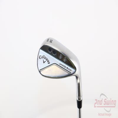 Callaway Jaws Raw Chrome Wedge Lob LW 58° 10 Deg Bounce S Grind Dynamic Gold Spinner TI Steel Wedge Flex Right Handed 35.0in